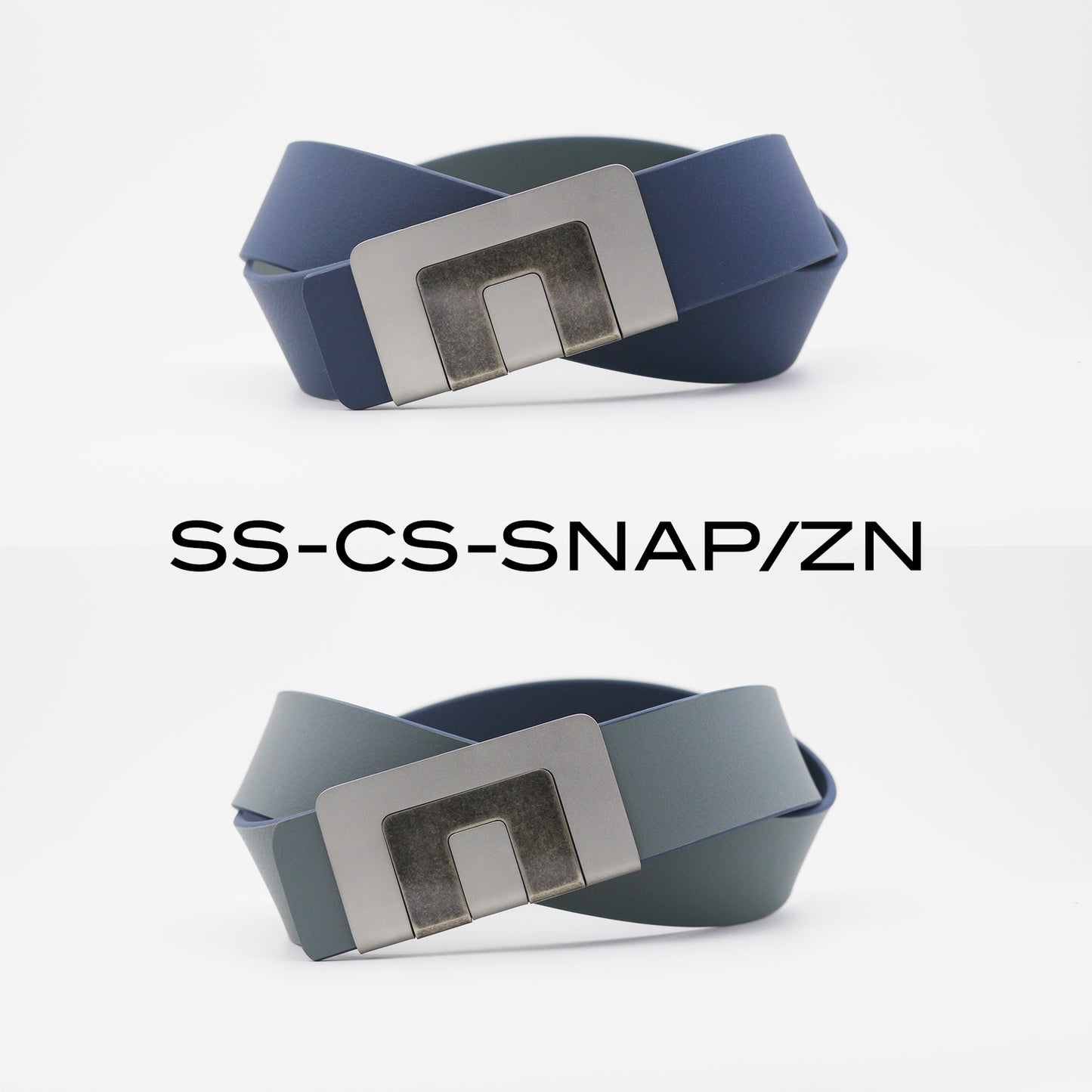 MIN BELT - SILVER BUCKLE, CASUAL STRAP